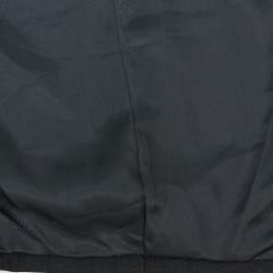 Lanvin Dark Navy Wool Blend Single Breasted Blazer L