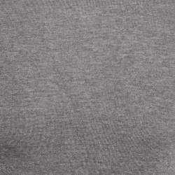 Pre Owned Lanvin Grey Wool Knit Mock Neck Sweater M