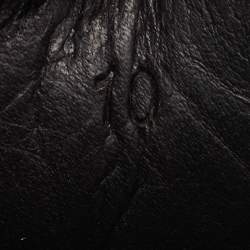 Pre Owned Lanvin Navy Blue/Black Suede and Patent Leather Low Top Sneakers Size 44