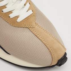 Lanvin Tricolor Mesh and Leather Bumper Sneakers Size 44