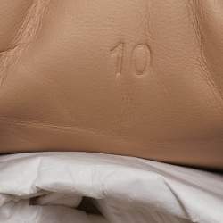 Pre Owned Lanvin White Leather Low Top Sneakers Size 44