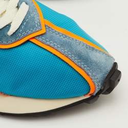 Pre Owned Lanvin Bumper Size 41 Multicolor Fabric, Leather and Suede Runner Sneakers