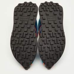 Pre Owned Lanvin Bumper Size 41 Multicolor Fabric, Leather and Suede Runner Sneakers