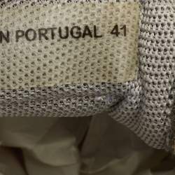 Pre Owned Lanvin Bumper Size 41 Multicolor Fabric, Leather and Suede Runner Sneakers