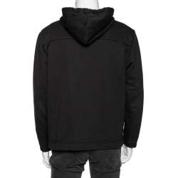 Limitato Black Cotton Jimi Hendrix Printed Hoodie XL