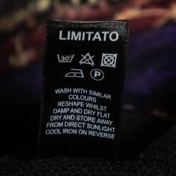 Limitato Black Cotton Jimi Hendrix Printed Hoodie XL