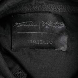 Limitato Black Cotton Jimi Hendrix Printed Hoodie XL