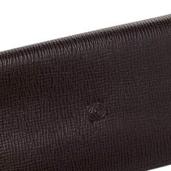 Loewe Brown Leather Bifold Long Wallet
