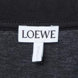 Loewe Black Neon Anagram Cotton Crew Neck T-Shirt L