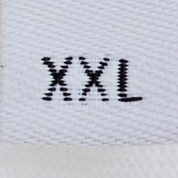 Loewe White Anagram Pixel Embroidered Cotton Crew Neck T-Shirt XXL