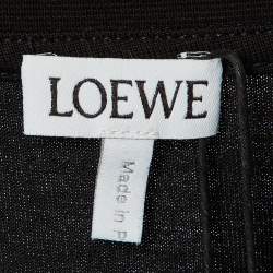Loewe Black Cotton Anagram Fake Pocket Crew Neck T-Shirt XL