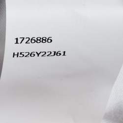 Pre Owned Loewe White Glitch Anagram Cotton Crew Neck T-Shirt M