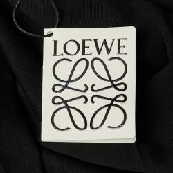 Pre Owned Loewe Black Neon Anagram Cotton Crew Neck T-Shirt S