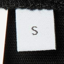 Pre Owned Loewe Black Cotton Anagram Embroidered Relaxed Fit T-Shirt S