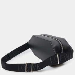 Loewe Black Classic Calf Leather Convertible Sling Bag