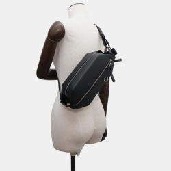 Loewe Black Classic Calf Leather Convertible Sling Bag