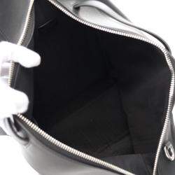 Loewe Black Leather Convertible Rucksack Backpack