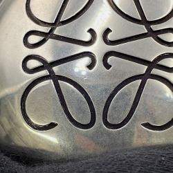 Pre Owned Loewe Pebble Bucket Bag Dark Brown Mellow Calf Leather Size Large