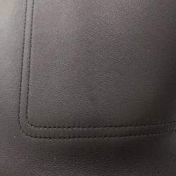 Pre Owned Loewe Pebble Bucket Bag Dark Brown Mellow Calf Leather Size Large