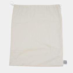 Pre Owned Loewe Pebble Bucket Bag Dark Brown Mellow Calf Leather Size Large