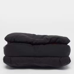 Pre Owned Loewe Goya Medium Puffer Nylon Messenger Bag