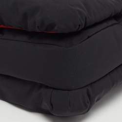 Pre Owned Loewe Goya Medium Puffer Nylon Messenger Bag