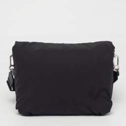 Pre Owned Loewe Goya Medium Puffer Nylon Messenger Bag