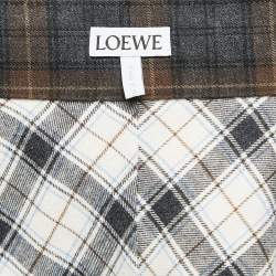 Loewe Multicolor Patterned Cotton Blend Oversize Shirt M