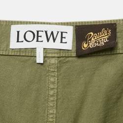 Loewe X Paula’s Ibiza Green Patch Work Jeans L Waist 30"