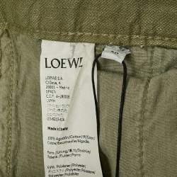 Loewe X Paula’s Ibiza Green Patch Work Jeans L Waist 30"