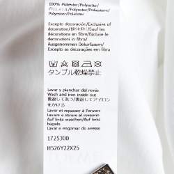 Loewe White Cotton Anagram Fake Pocket Crew Neck T-Shirt S