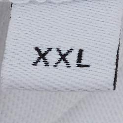 Loewe White Glitch Anagram Cotton Crew Neck T-Shirt XXL