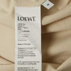 Pre Owned Loewe X Studio Ghibli Beige Printed Jersey T-Shirt M