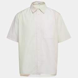 Pre Owned Loewe Multicolor Ombre Striped Cotton Shirt XXS 