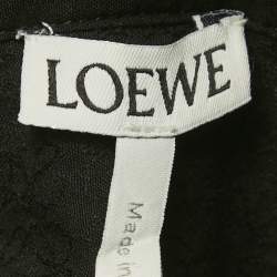 مملوكة مسبقًا قميص لويفي قطني أسود بقلنسوة مقاس كبير