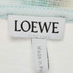 Pre Owned Loewe Multicolor Floral Print Cotton Oversize T-Shirt L