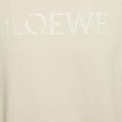 Pre Owned قميص لويفي بيج شعار مُطرَّز قطن كبير