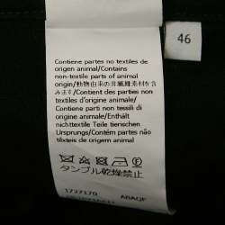 Pre Owned شورت لويفي x باولا إيبيزا مزيج كتان أسود بجيوب مقاس صغير