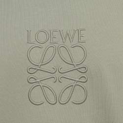 Pre Owned قميص لووي  أسود قطن شارة نيون مُطرّز كبير جدًا