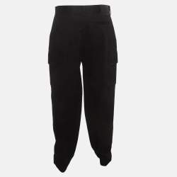 مملوكة مسبقًا Loewe Black Denim Straight Fit Jeans L/ Waist 34.5"