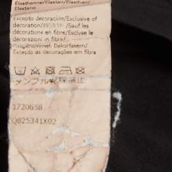 Pre Owned Loewe Black Anagram Embroidery Cotton Crew Neck T-Shirt S