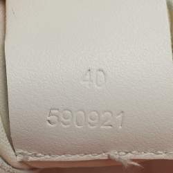 Pre Owned Loewe Multicolor Nylon and Suede Paneled Lace Up Sneakers Size 40