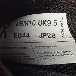 Pre Owned Loewe Cloudtilt Size 44 Black Knit Fabric Low Top Sneakers