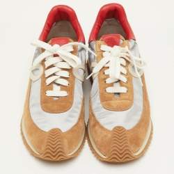 مملوكة مسبقًا Loewe Flow Runner Size 42 Multicolor Leather, Nylon and Suede Low Top Sneakers