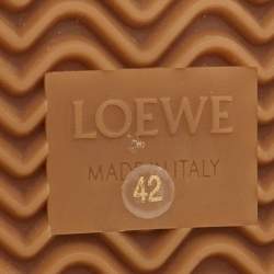 مملوكة مسبقًا Loewe Flow Runner Size 42 Multicolor Leather, Nylon and Suede Low Top Sneakers