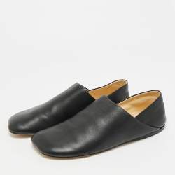 مملوكة مسبقًا Loewe Toy Size 43 Black Leather Slippers