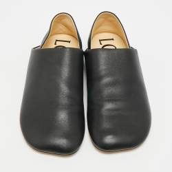 مملوكة مسبقًا Loewe Toy Size 43 Black Leather Slippers