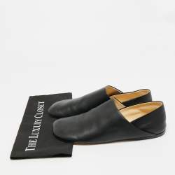 مملوكة مسبقًا Loewe Toy Size 43 Black Leather Slippers