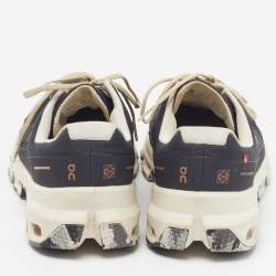 Pre Owned Loewe On Cloudventure Size 40.5 Black Canvas Running Low Top Sneakers