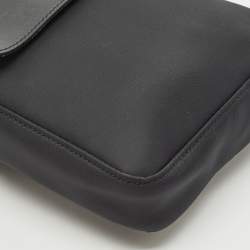 Longchamp Black Nylon Crossbody Bag